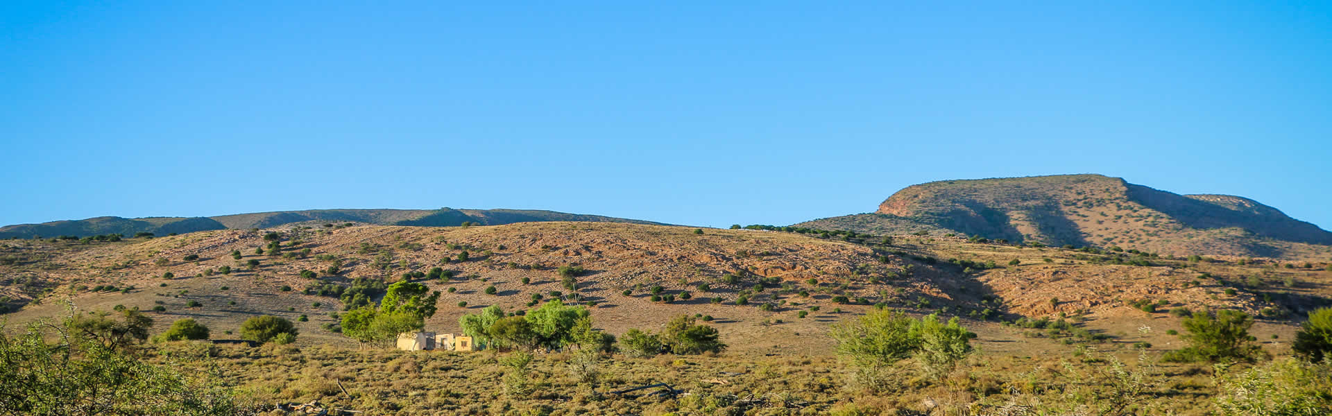 An old abandoned farmstead at Marlu