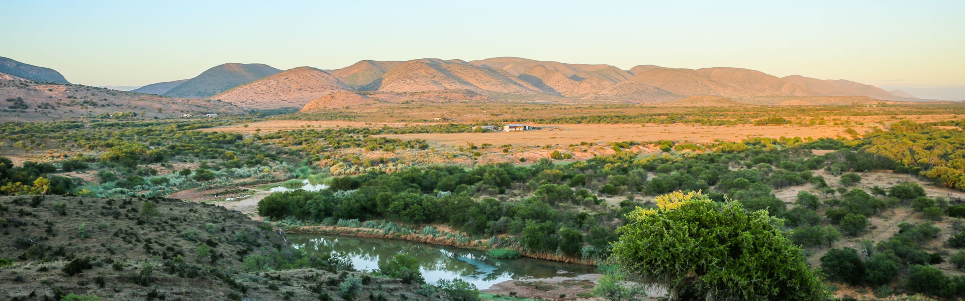 Early morning view of the Groot Rivier