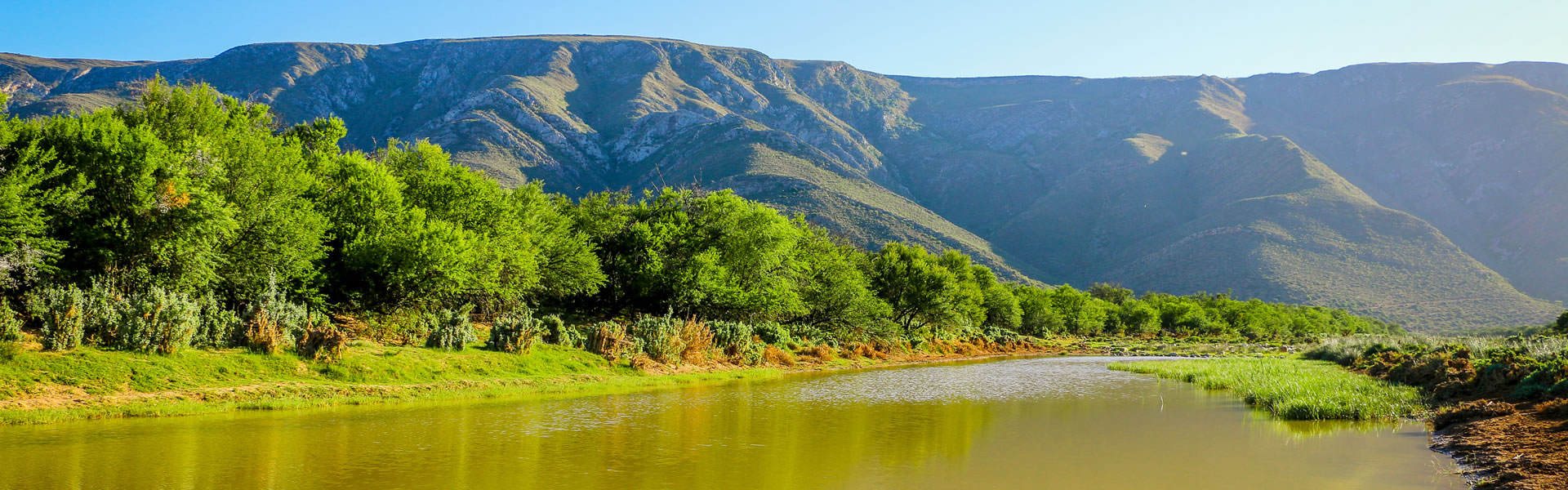 The river at the Bush Camp